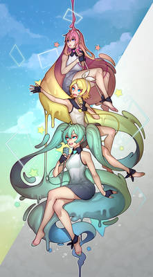 The colors of sound-VOCALOID