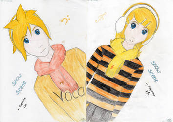 Kagamine  ~ Snow Scene