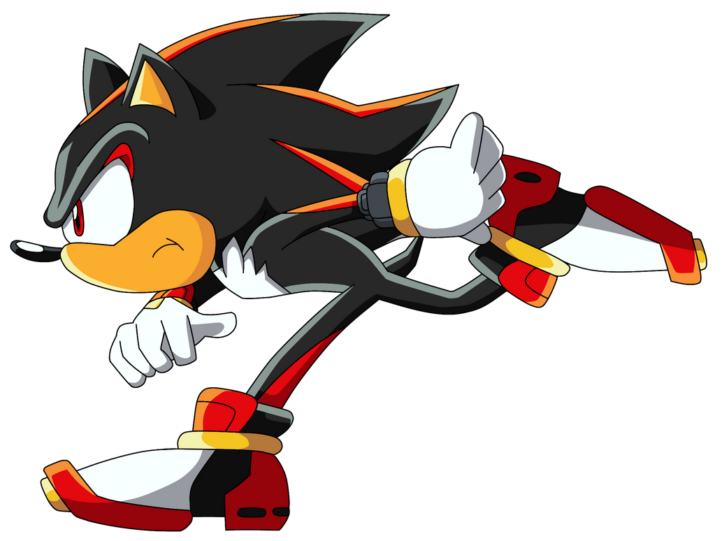Shadow The Hedgehog Running by ShadicalTheHedgehog on DeviantArt