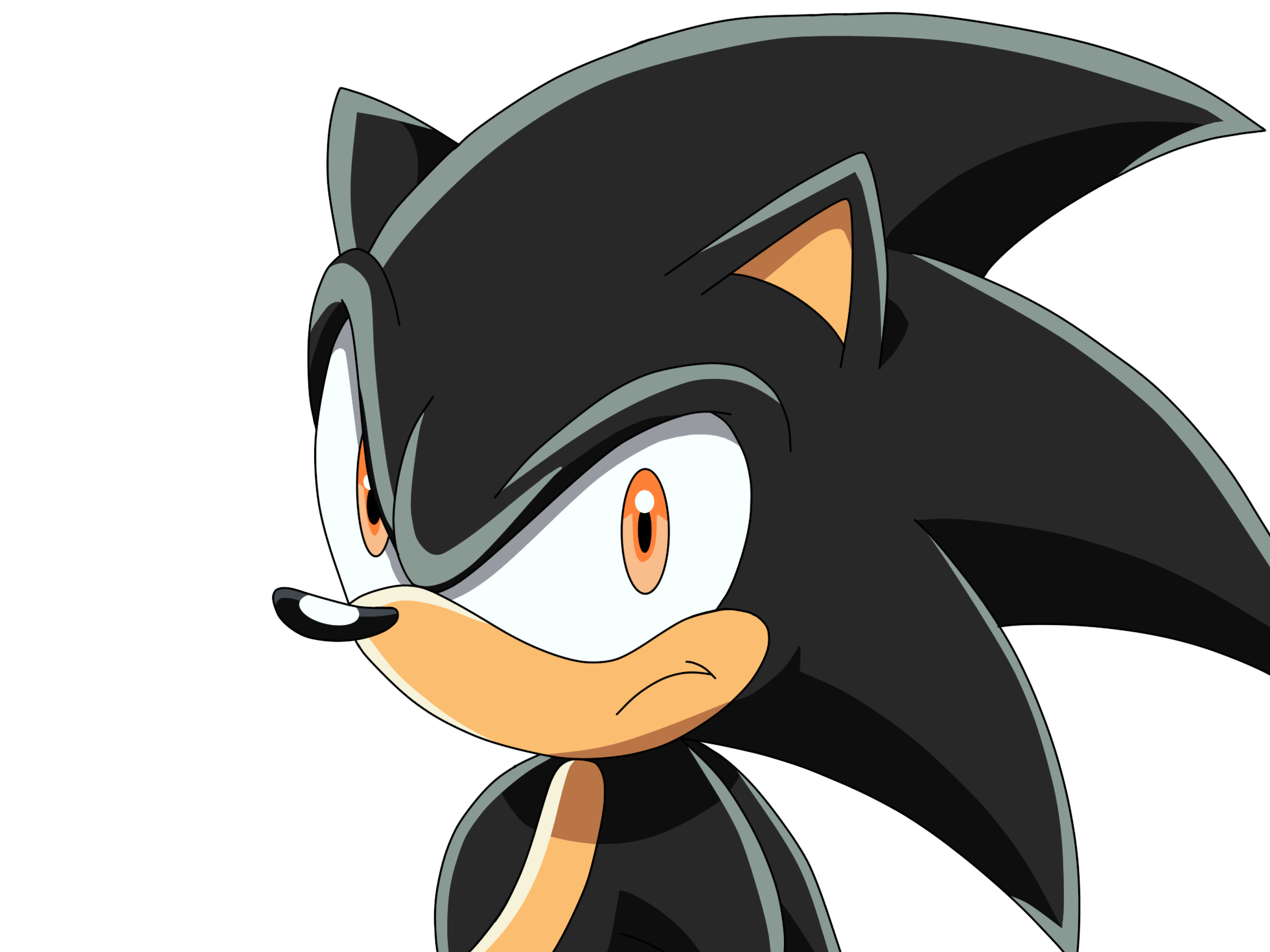 Sonic The Hedgehog on X: Shadow! you look so c