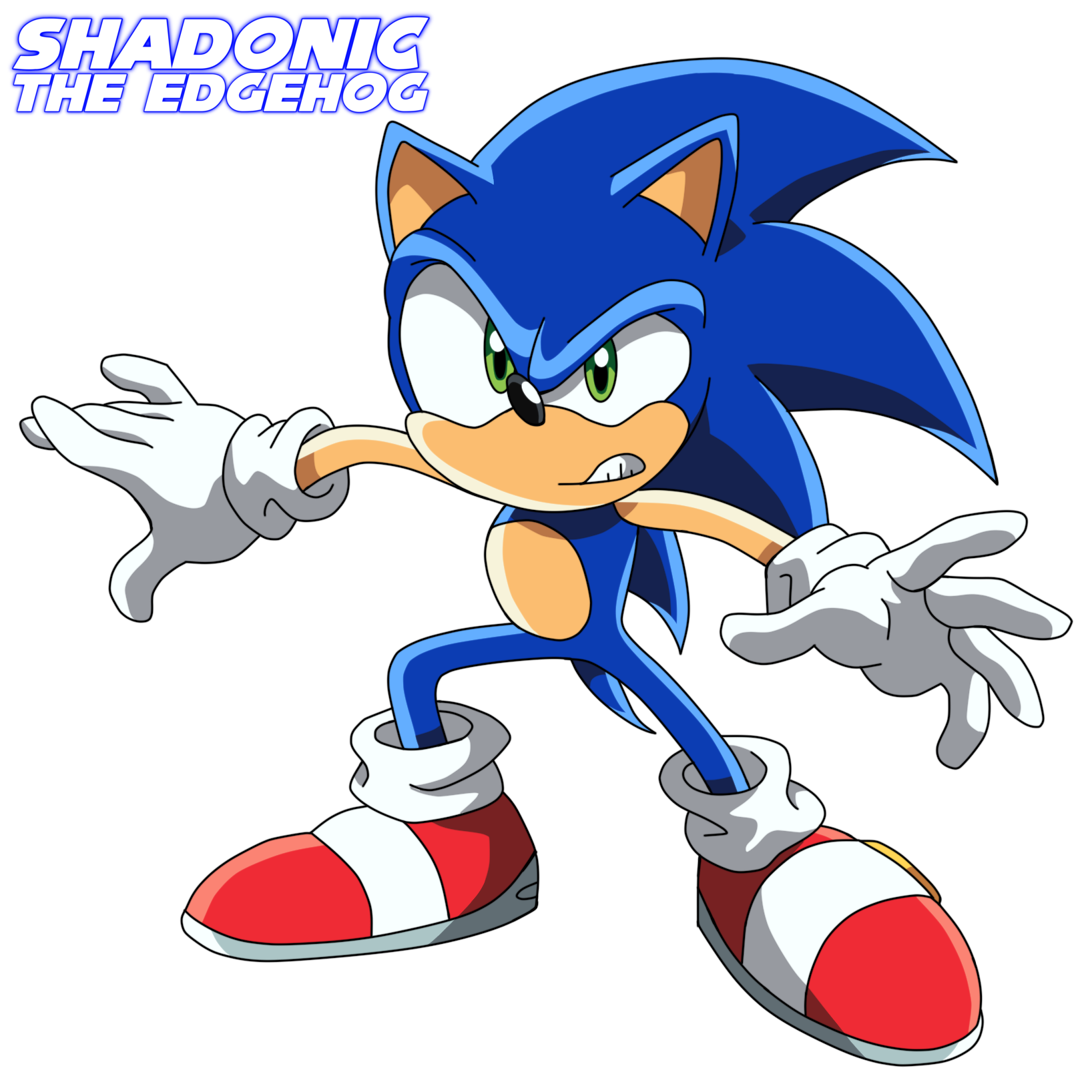 Sonic The Hedgehog (Sonic X Render #2) by ShadicalTheHedgehog on DeviantArt