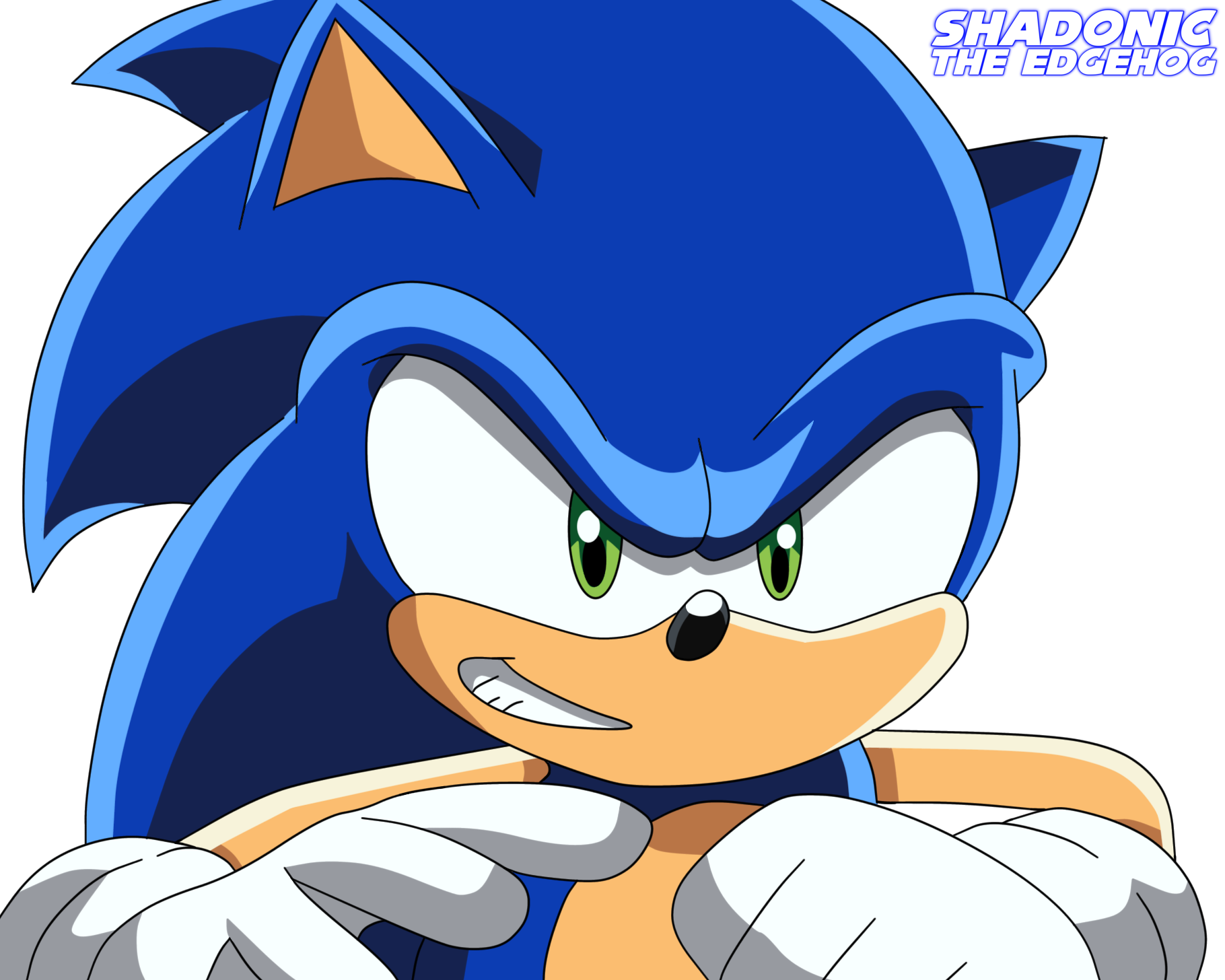 Dark Sonic (Sonic X) by ShadowLifeman on DeviantArt