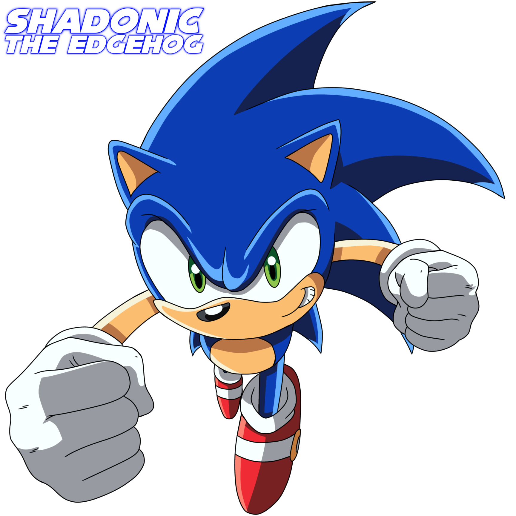 Sonic The Hedgehog (Sonic X Render #2) by ShadicalTheHedgehog on DeviantArt