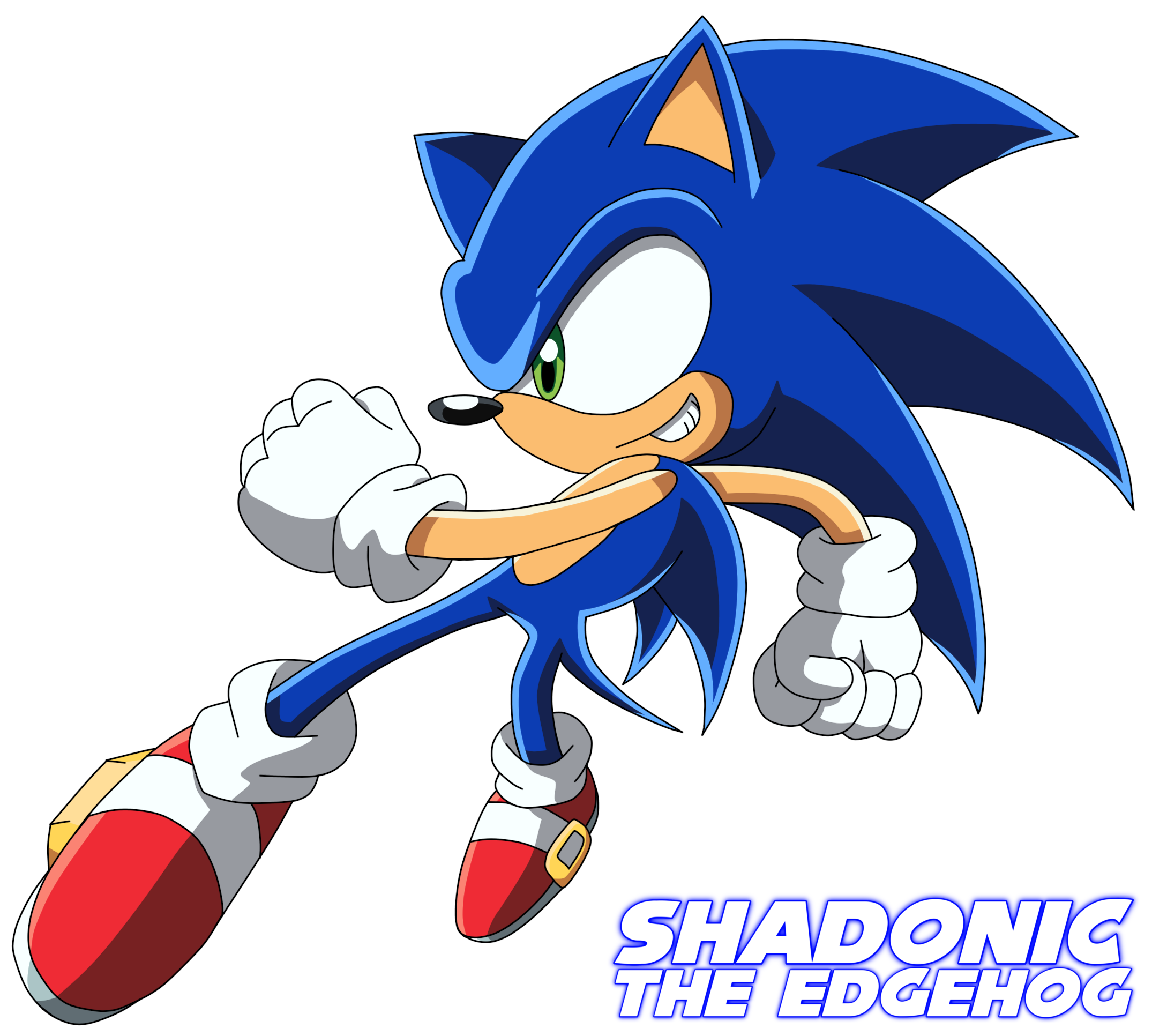 Sonic The Hedgehog (Sonic X Render #2) by ShadicalTheHedgehog on DeviantArt