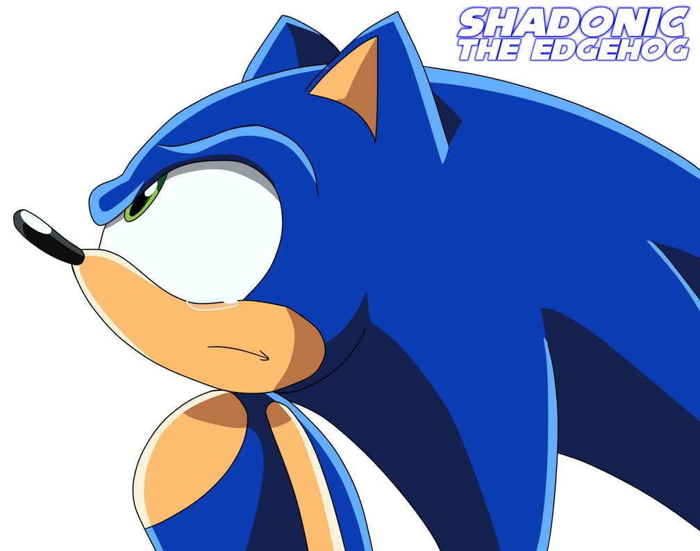 Sonic Sad by ShadicalTheHedgehog on DeviantArt