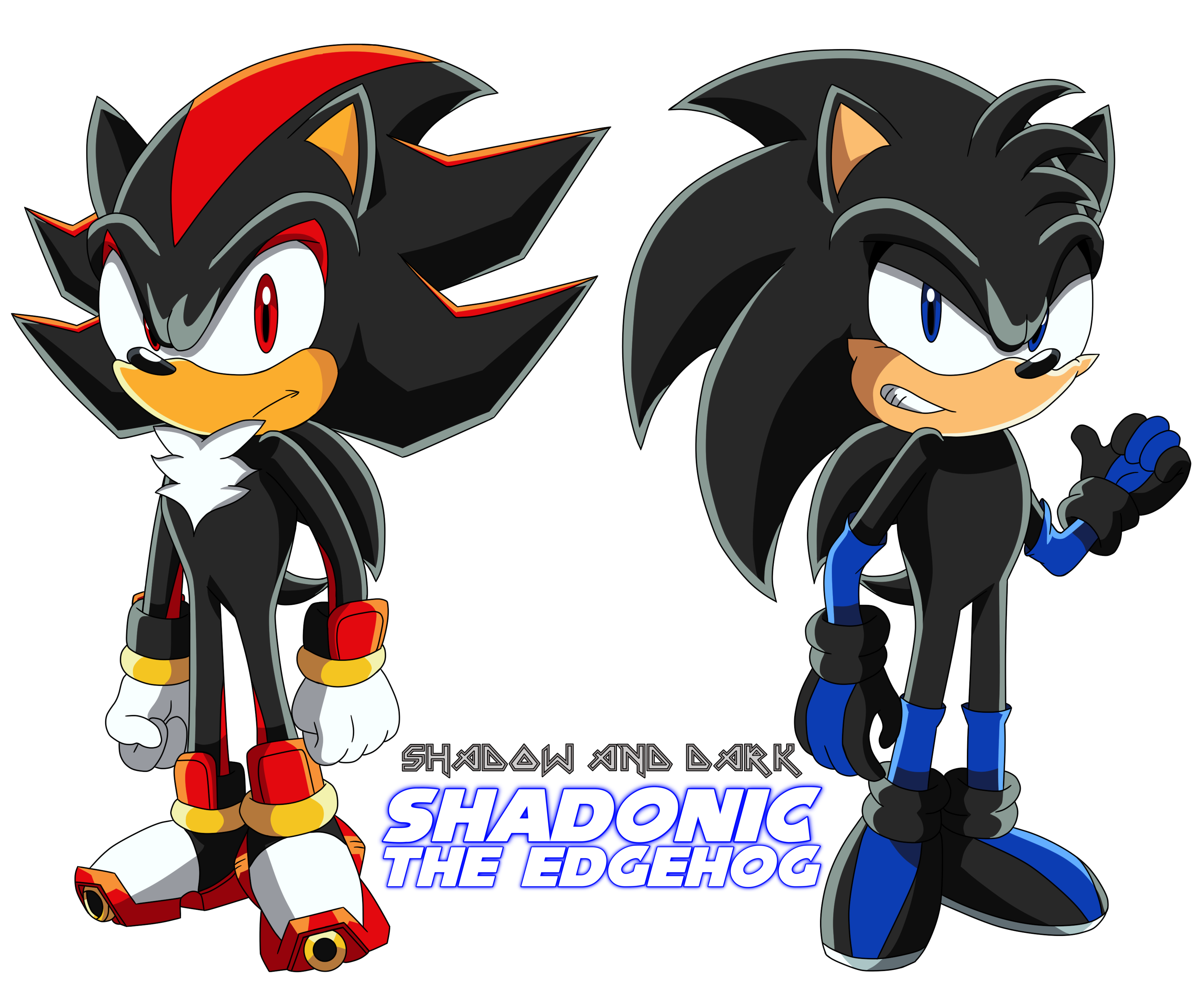 shadow the hedgehog (sonic) drawn by ami-dark