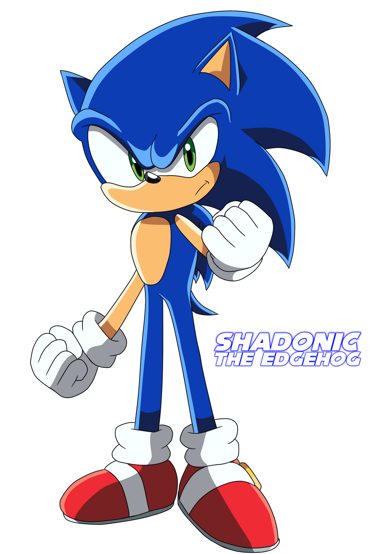Sonic The Hedgehog (Sonic X Render #2) by ShadicalTheHedgehog on DeviantArt