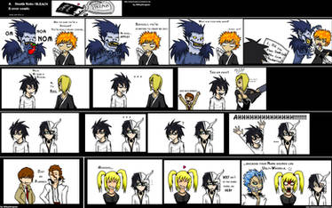 Death Note + Bleach CrackComic