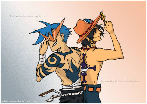SPOILERS One Piece TTGL Xover