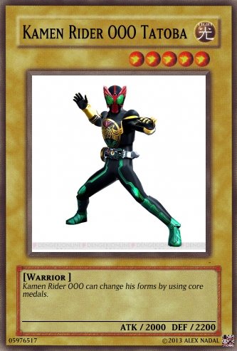 Kamen Rider OOO Tatoba