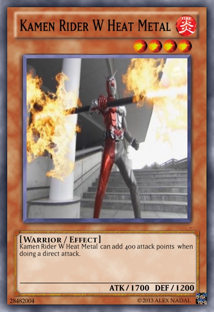 Kamen Rider W Heat Metal