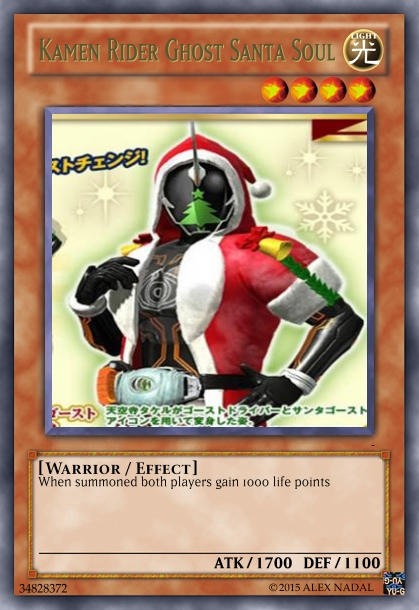 Santa Ghost Rider Kamen Rider Ghost Santa Soul by goldranger91 on DeviantArt