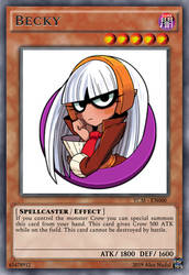 Becky YU-GI-OH Card