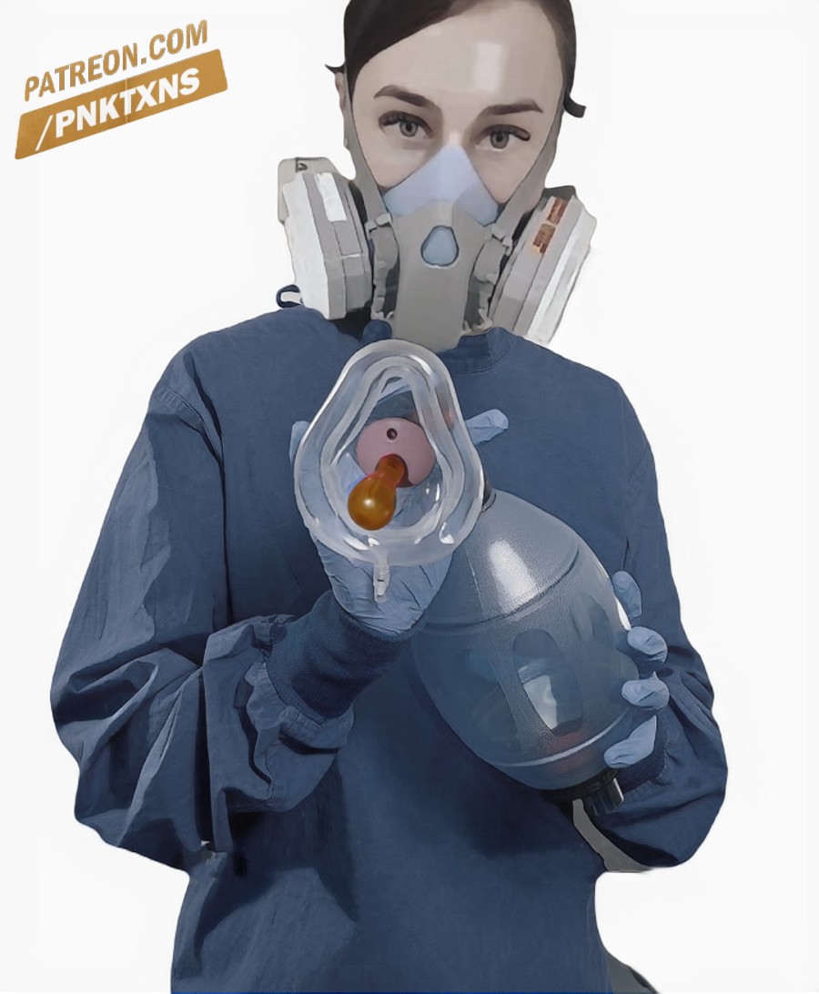 Pacifier Mask Pacifier mask + ambu bag by PNKTXNS on DeviantArt