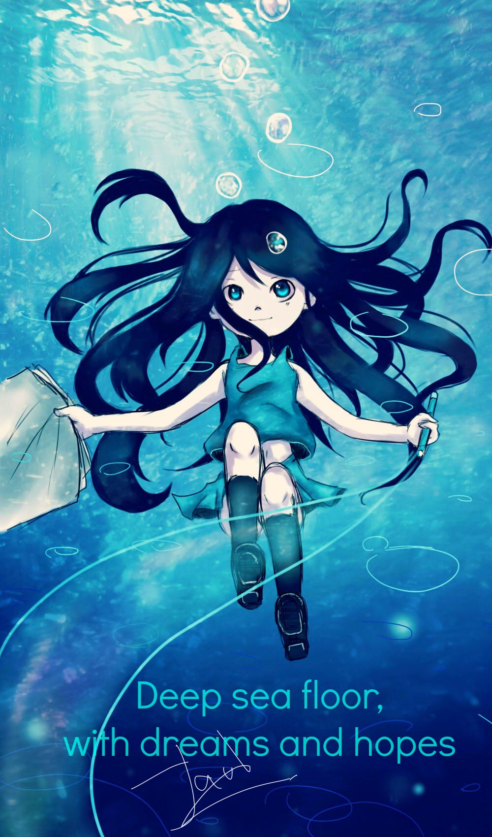Deep sea girl by CitiCity on DeviantArt