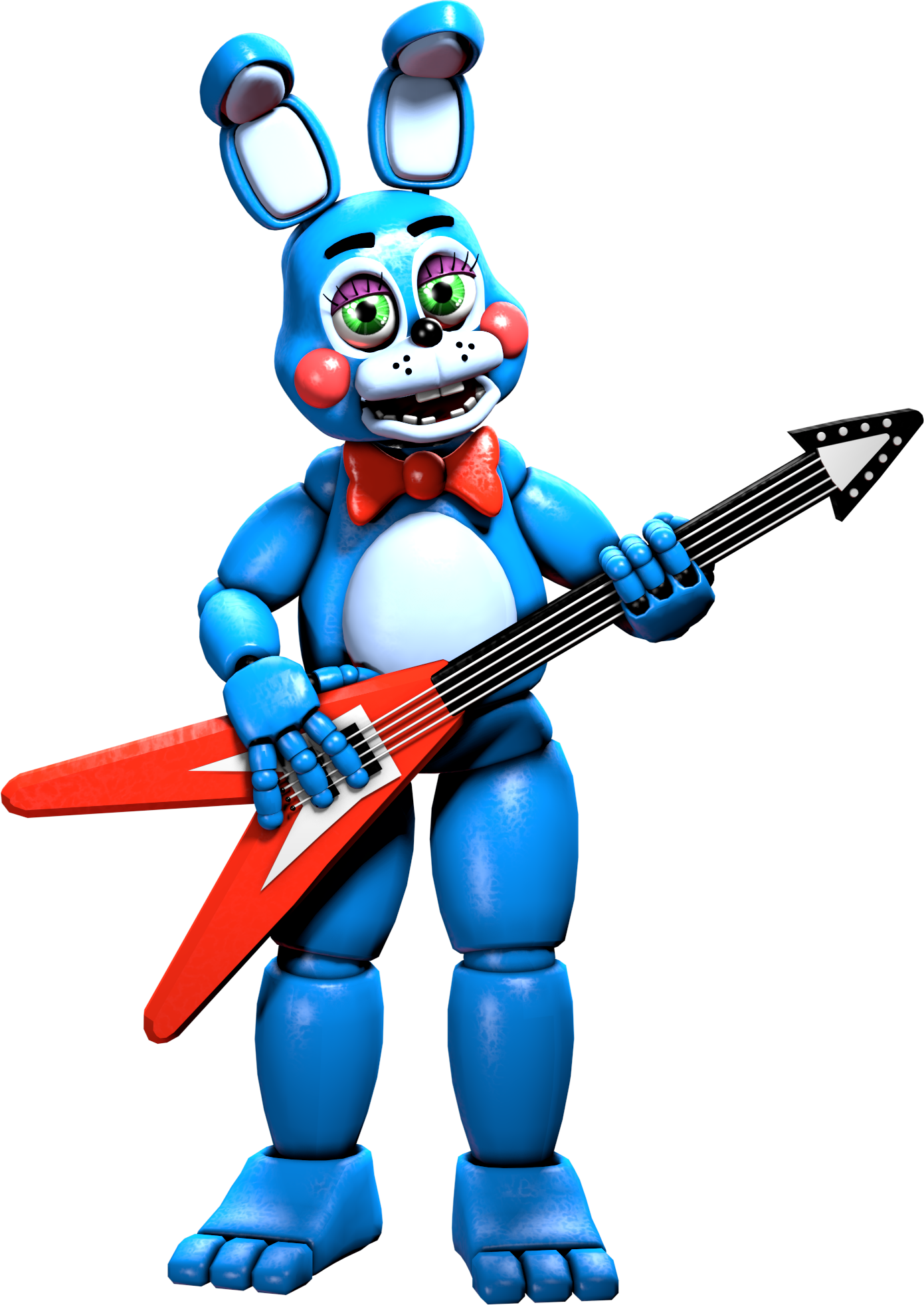 FNAF 2 - Toy Bonnie (Port) by Oplexitie on DeviantArt