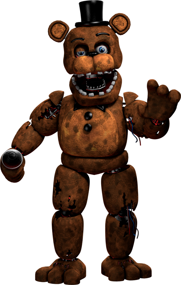 Download W Freddy Render Full Body - Fnaf 2 Freddy Full Body PNG image for  free. Search more creative PNG resources with no bac…