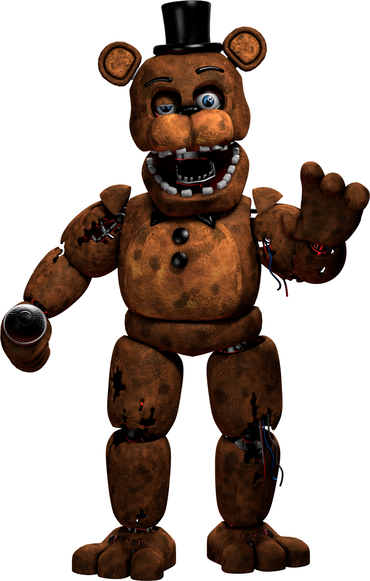 Withered Freddy by FNAF2 by abedinhos on DeviantArt