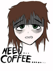 Need Coffee - The daily morning struggle