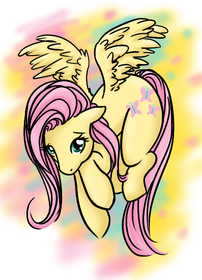 Flutter shy