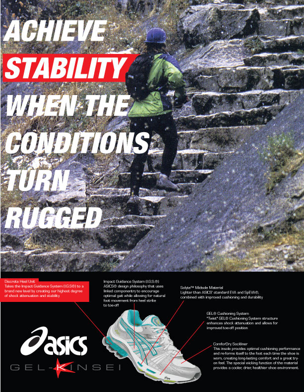ASICS Magazine Ad Design 2 by BWilliams83 on DeviantArt