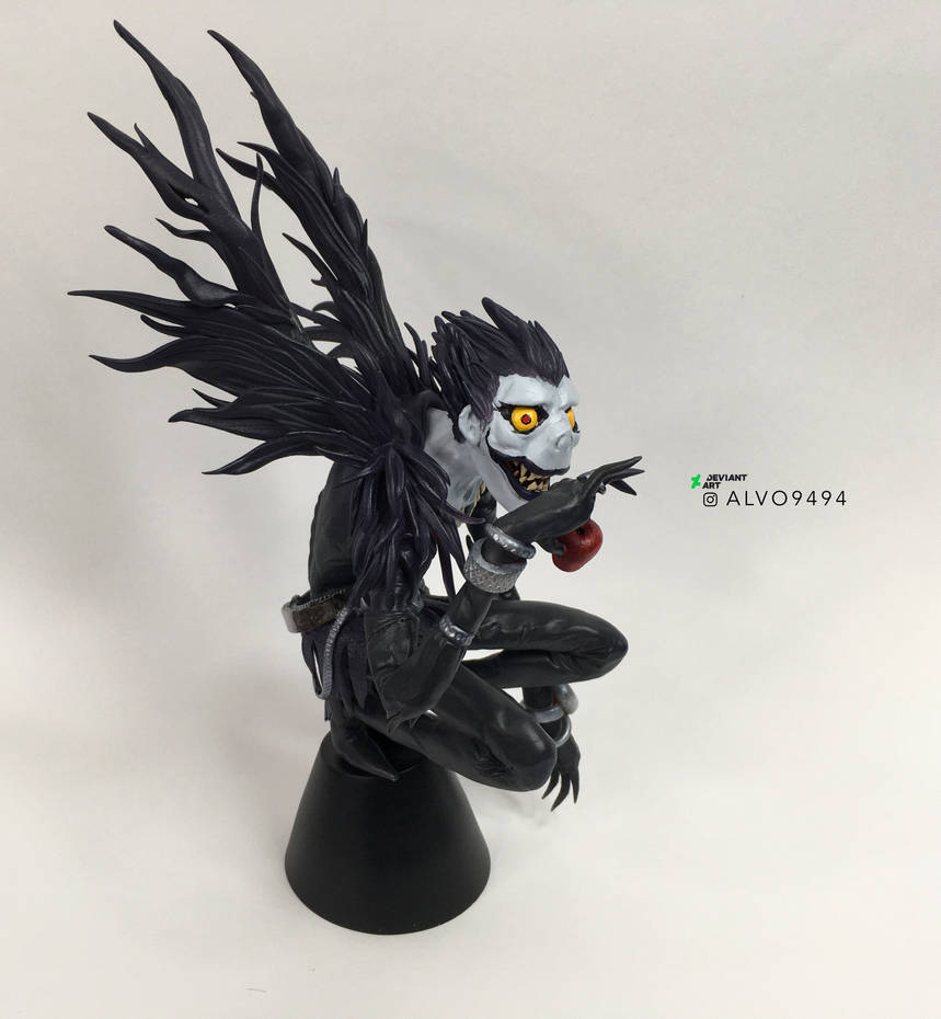 Death Note Bookends Ryuk, Death note by ALVO9494 on DeviantArt