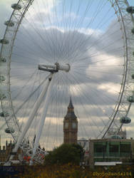 London Eye and Big Ben