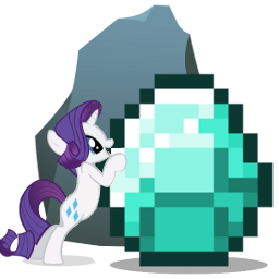 minecraft - rarity by spikeslashrarity on DeviantArt
