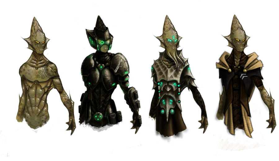 Fishman Wizard Fishman Variation Designs by Choochoomedic on DeviantArt