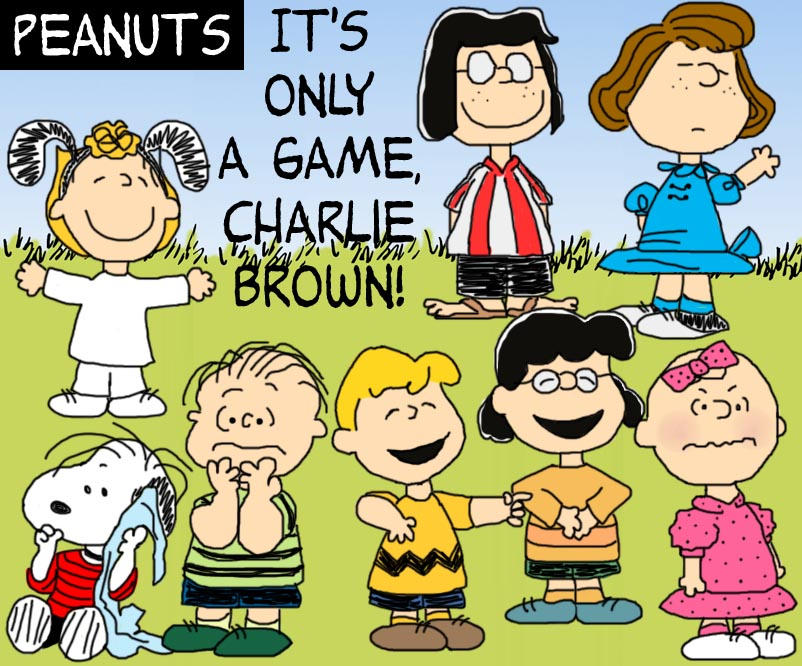 Only A Game Charlie Brown By Cecily Marla Smith On Deviantart