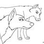 Couple of wolves base