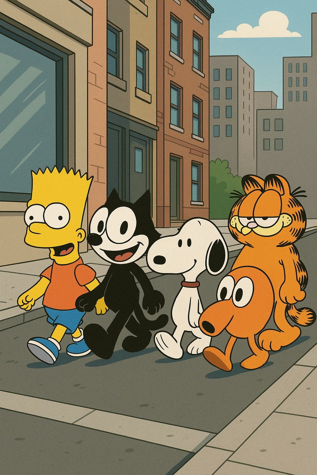 Way Deviantart Cartoon Cartoon Walk by twisted4wrap on DeviantArt
