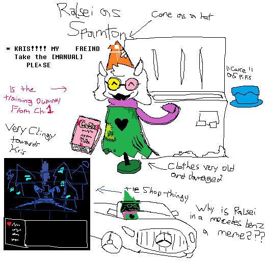 Samuton Ralsei Ralsei and Spamton Swap Concept Art by RiceGrainDan on DeviantArt