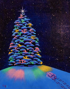 Tree Shining Bright by AWhispertoaDream Tree Shining Bright by AWhispertoaDream