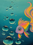 Rainbow Fish by AWhispertoaDream