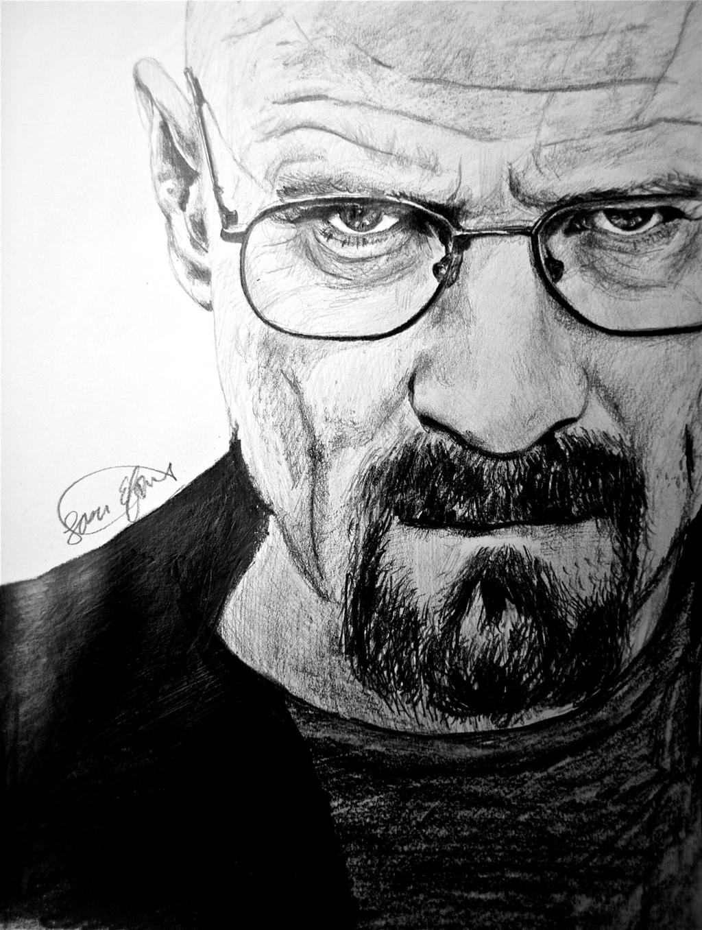 Heisenberg Drawing by sassyish on DeviantArt