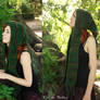Forest green Spirit hood