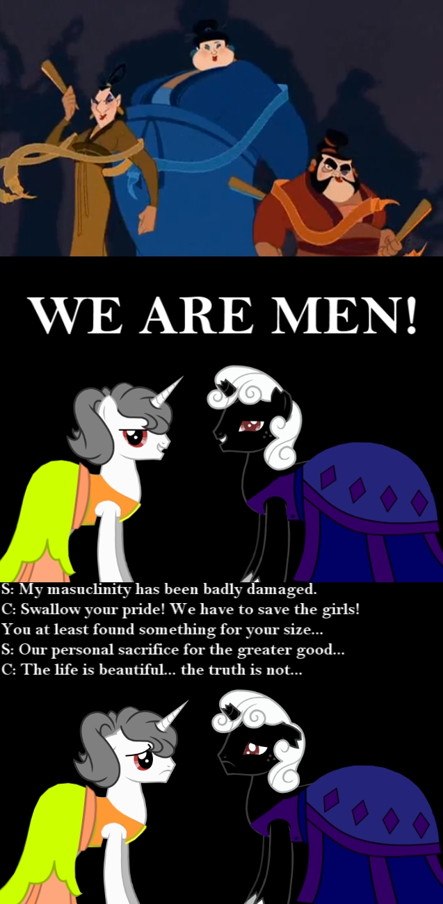 We are men?