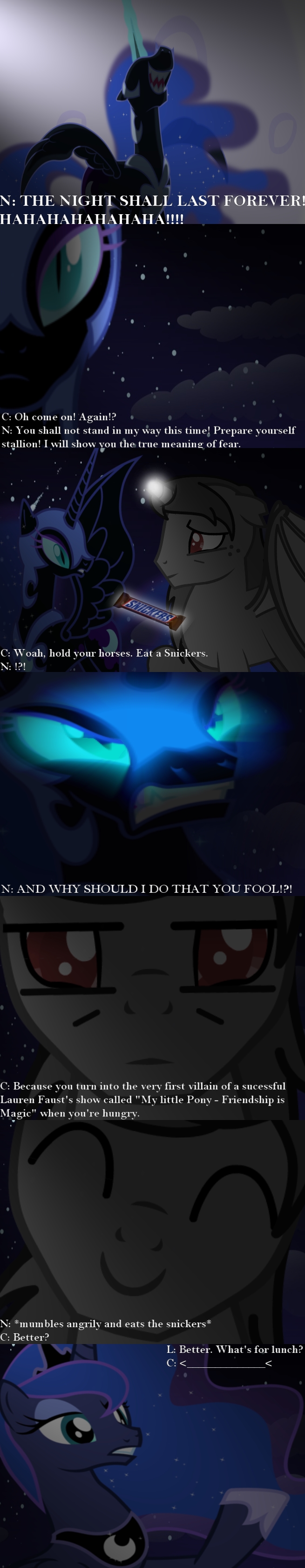 How to deal with Nightmare Moon