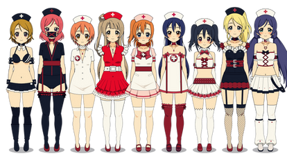 .: [Exports] Nurse Outfits :.