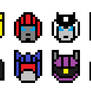 Pixelated Robot Heads