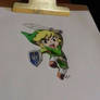 toon link colored