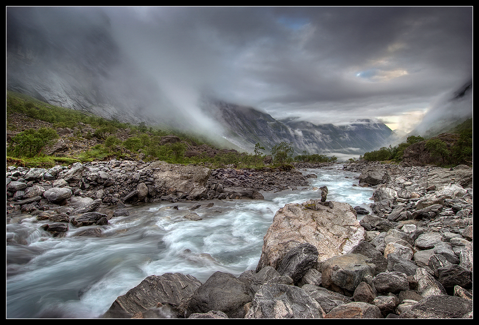 Cloudy River