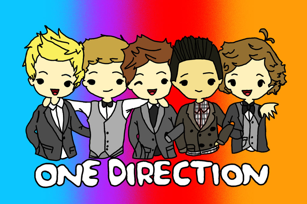 One Direction Deviantart One Direction Cartoon coloured by Gilly-Bird on DeviantArt