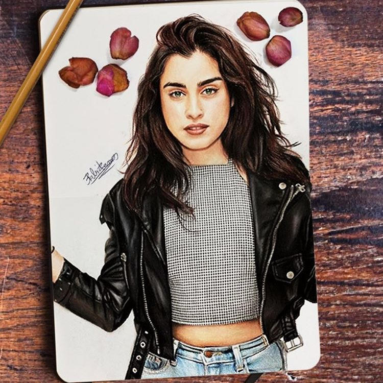 Lauren Jauregui drawing by BabiRamos on DeviantArt