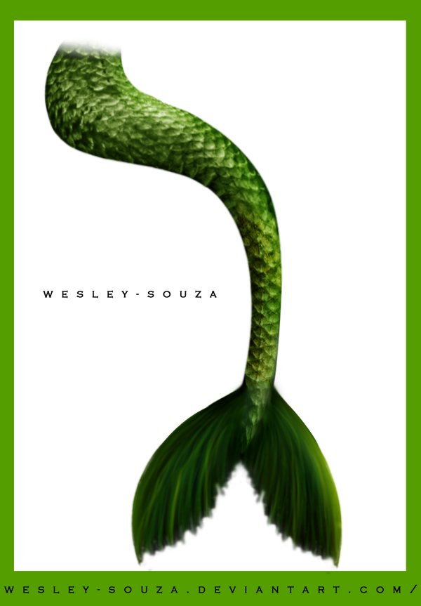 Mermaid Tail - green version by Wesley-Souza