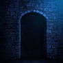 Medieval Gate ( blue version )