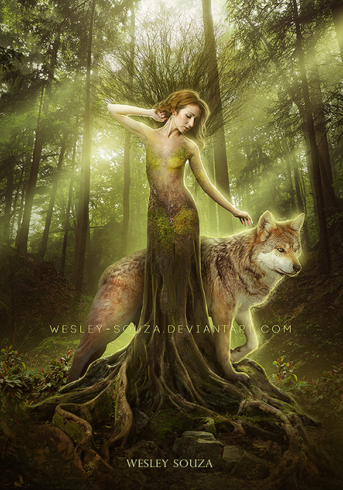 The Goddess of Spring by Wesley-Souza on deviantART