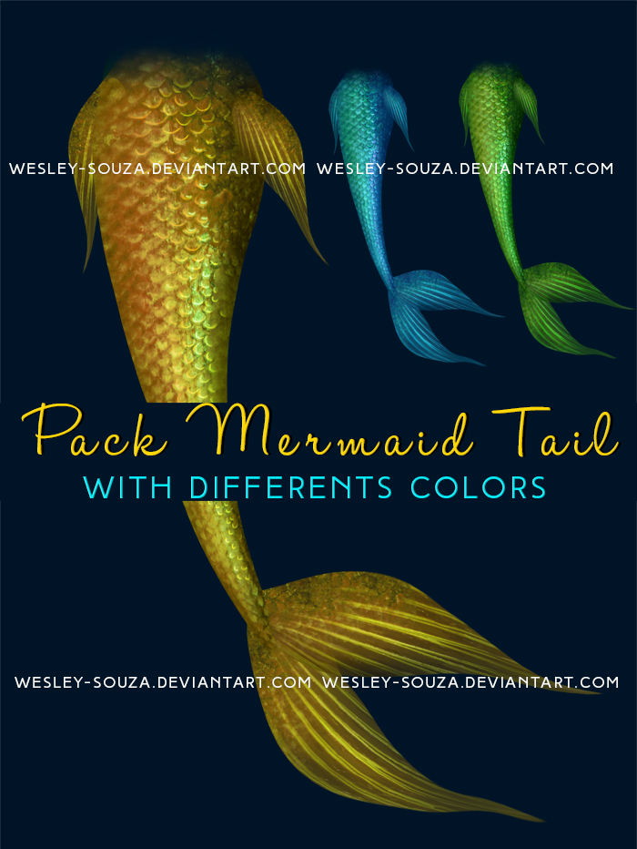 Pack Mermaid Tail