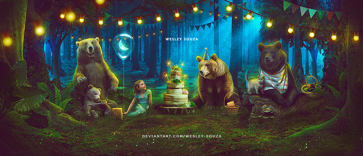 Happy Birthday dear by Wesley-Souza